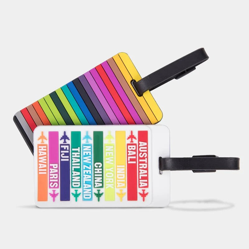 Travelon Hot Spots Luggage Tags 1