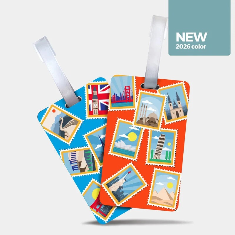Travelon World Attractions Luggage Tags
