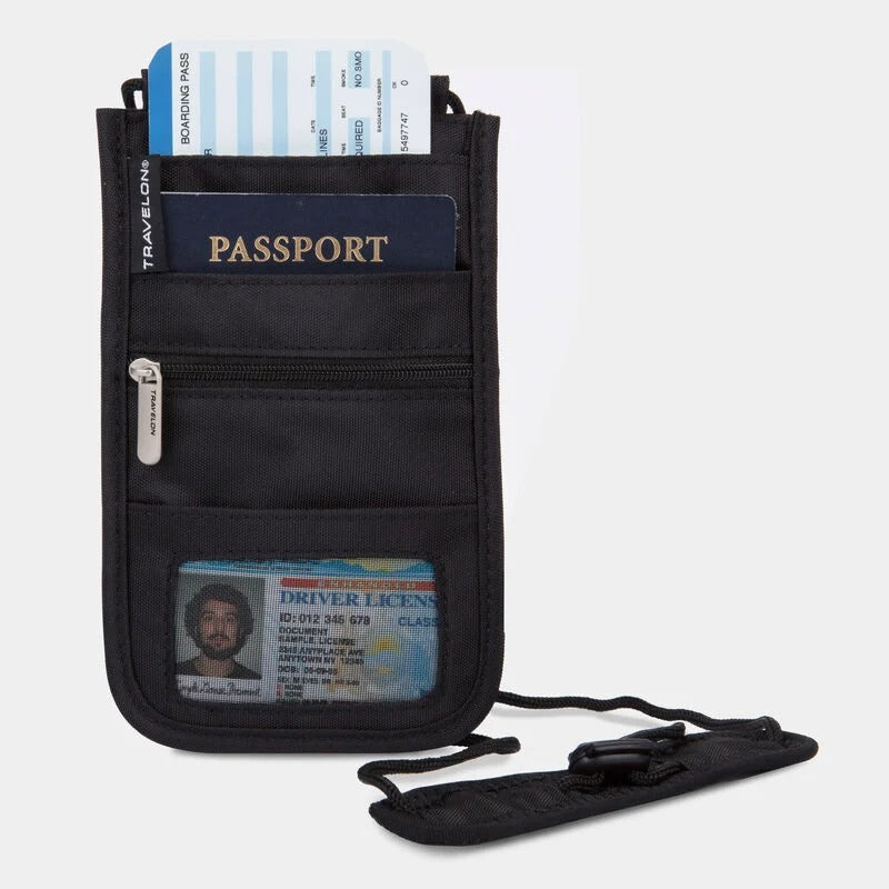 Travelon RFID Blocking Classic Deluxe Boarding Pouch 1