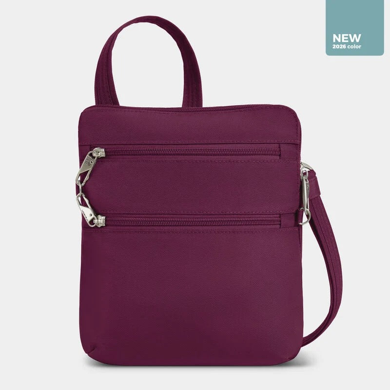 Travelon Anti-Theft Classic Slim Double Zip Crossbody 1