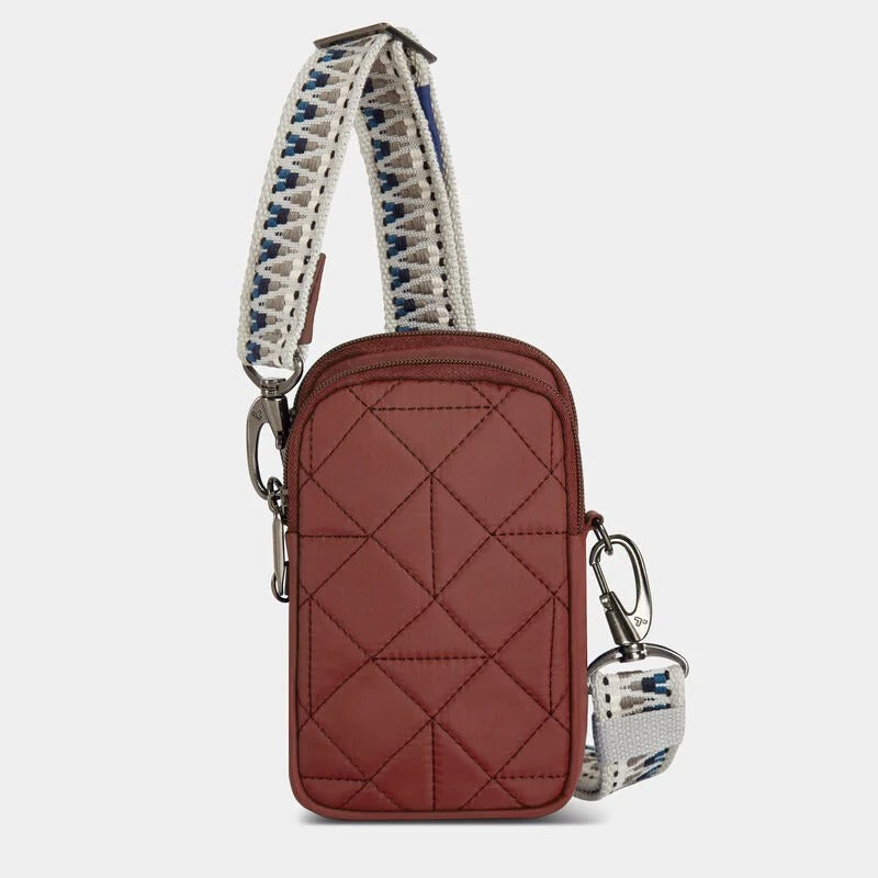 Anti-Theft Boho 2 Compartment Phone Crossbody 4