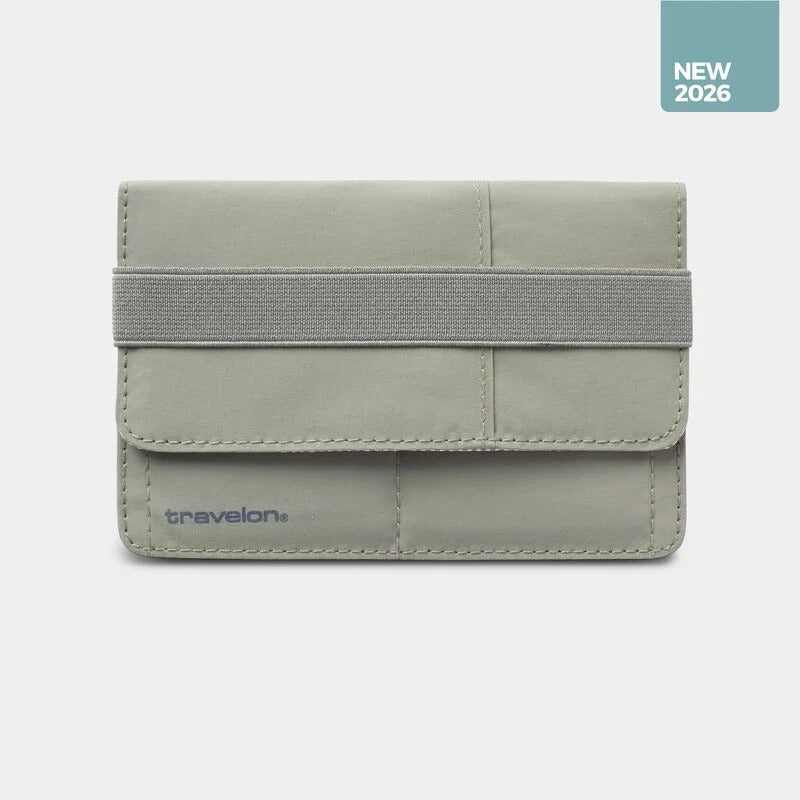 Travelon RFID Blocking Flap Closure Passport Case 2