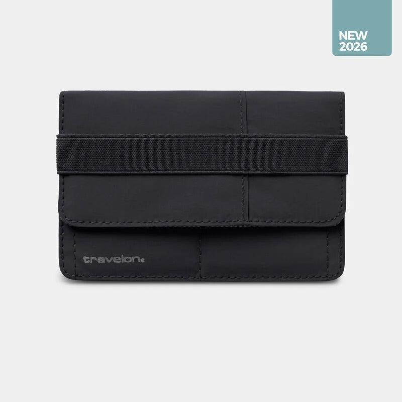 Travelon RFID Blocking Flap Closure Passport Case 1