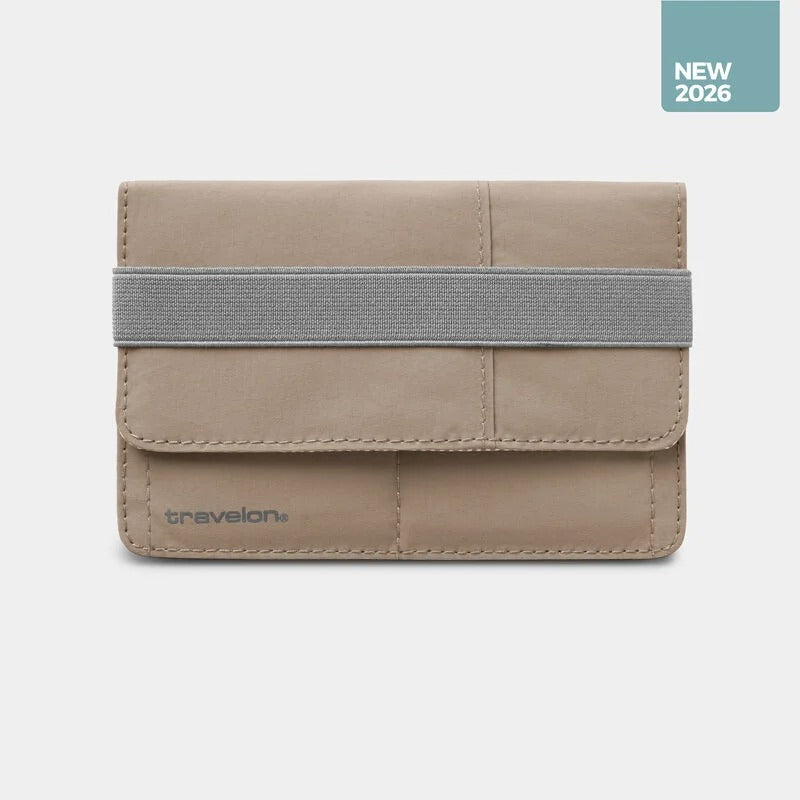 Travelon RFID Blocking Flap Closure Passport Case 3