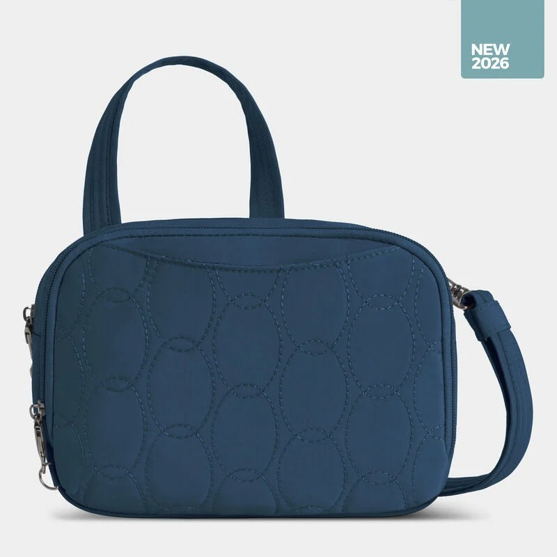 Travelon Runways Anti-Theft Double Compartment Crossbody 4