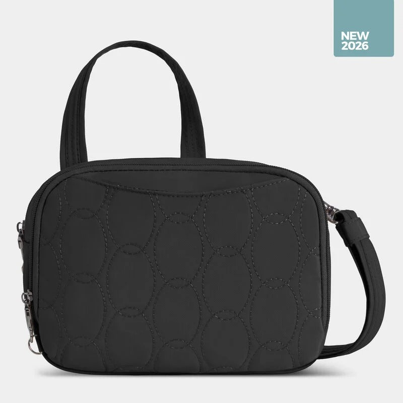 Travelon Runways Anti-Theft Double Compartment Crossbody 1