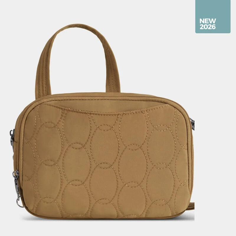 Travelon Runways Anti-Theft Double Compartment Crossbody 5