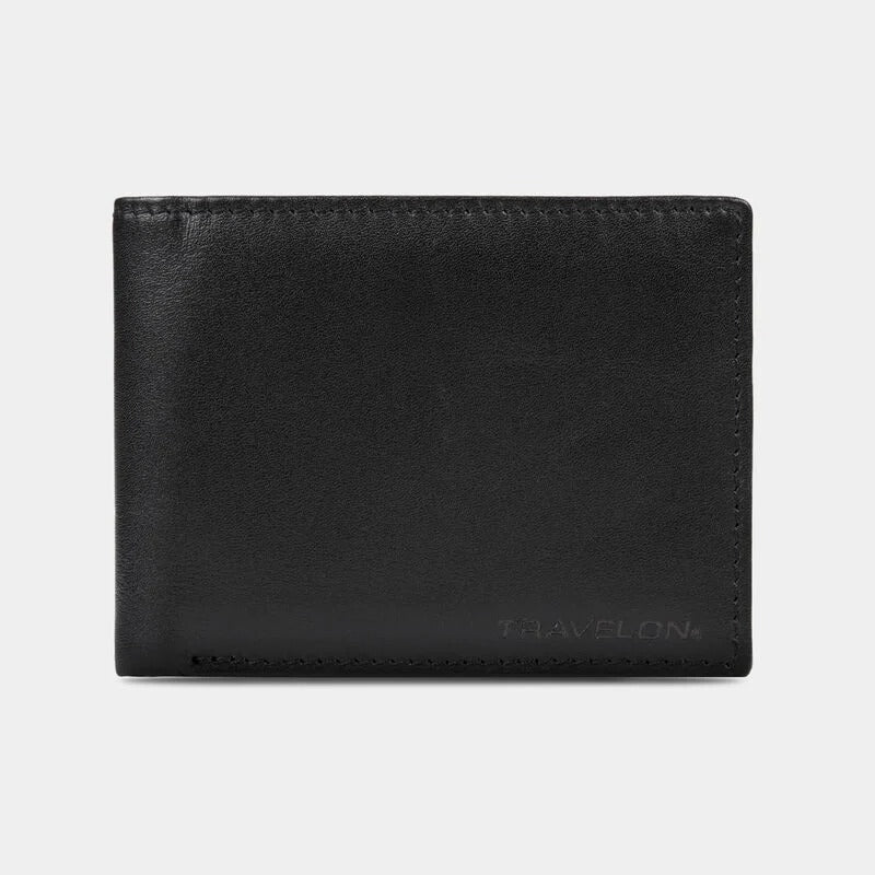 Travelon RFID Blocking Leather Billfold Wallet 1