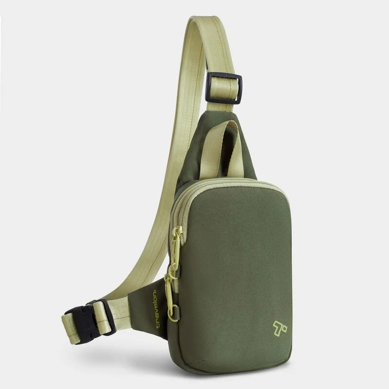 Travelon Voyages Versatile Anti-Theft Compact Sling 33