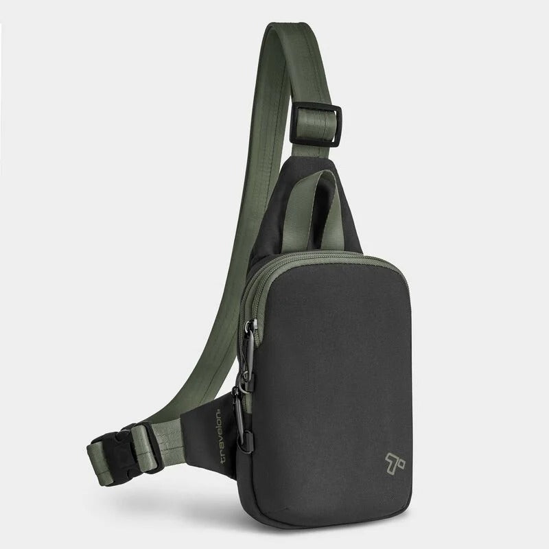 Travelon Voyages Versatile Anti-Theft Compact Sling 26