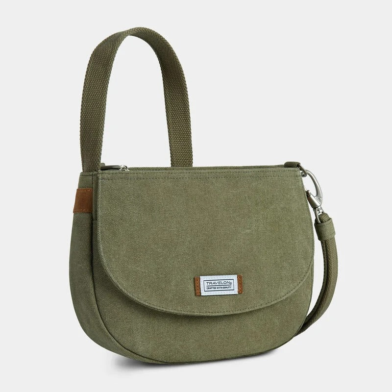 Travelon Anti-Theft Heritage Saddle Crossbody 24