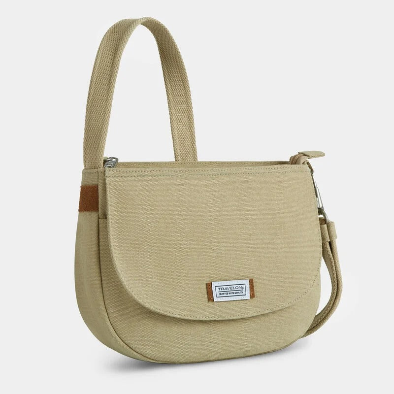 Travelon Anti-Theft Heritage Saddle Crossbody 7