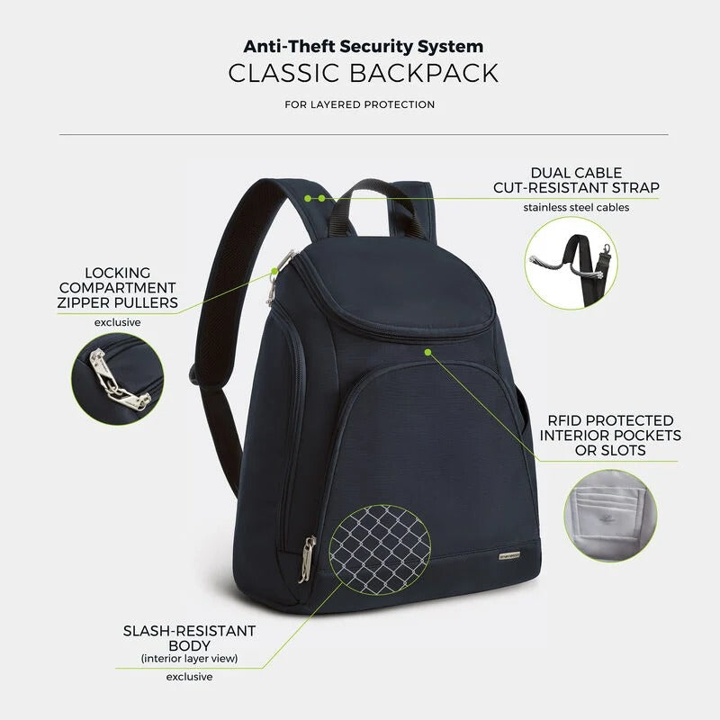 Travelon Anti-Theft Classic Backpack 45