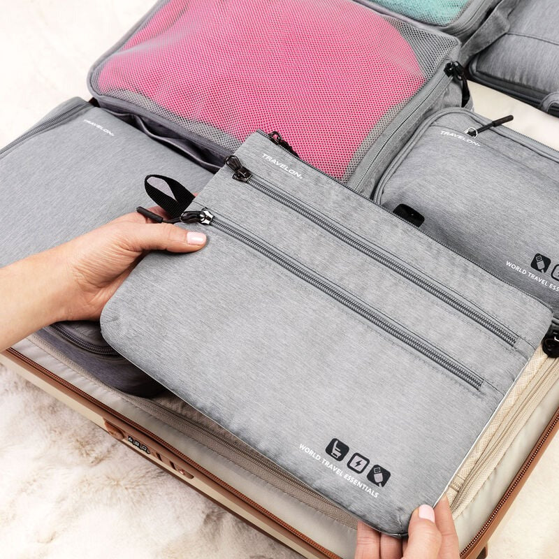 Travelon World Travel Essentials Seat Pack Organizer 12