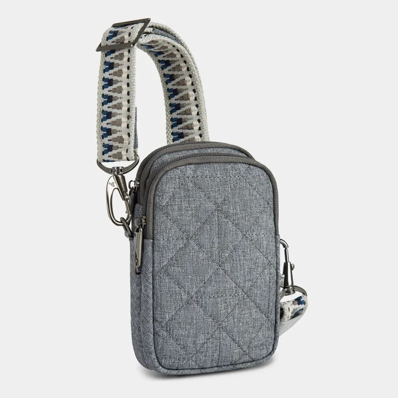 Anti-Theft Boho 2 Compartment Phone Crossbody 5