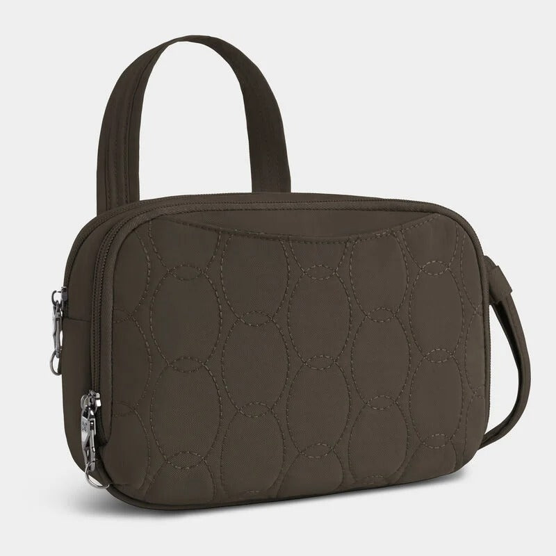 Travelon Runways Anti-Theft Double Compartment Crossbody 77