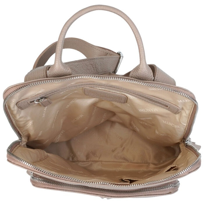 Sac à dos en cuir grainé Mancini 7