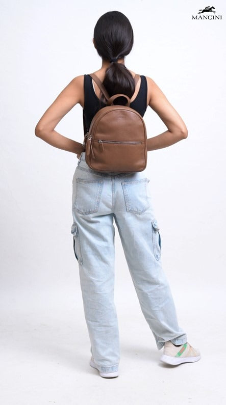 Mancini Pebbled Audrey Backpack 9