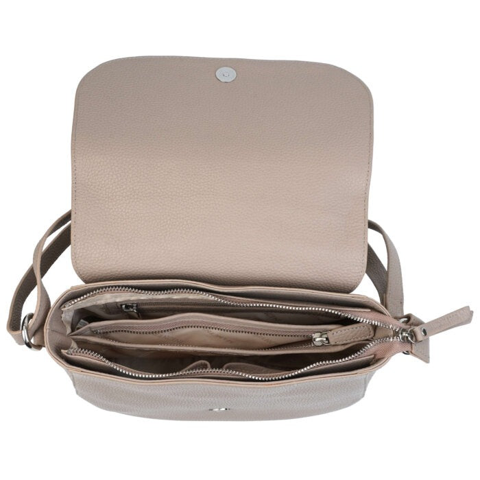 Mancini Pebbled Amy Crossbody Bag 18