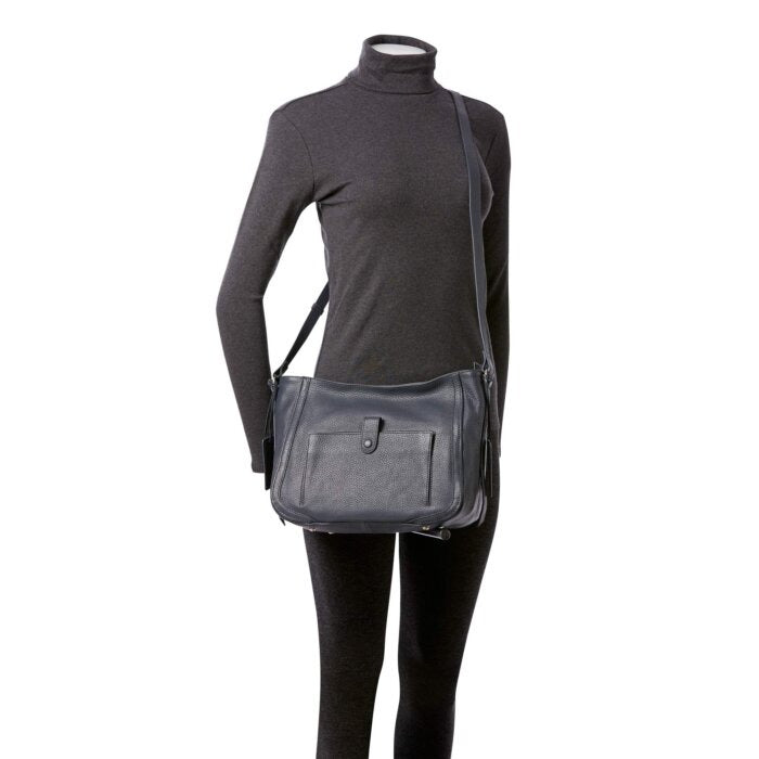 Mancini Pebbled Sophia Crossbody Bag 21