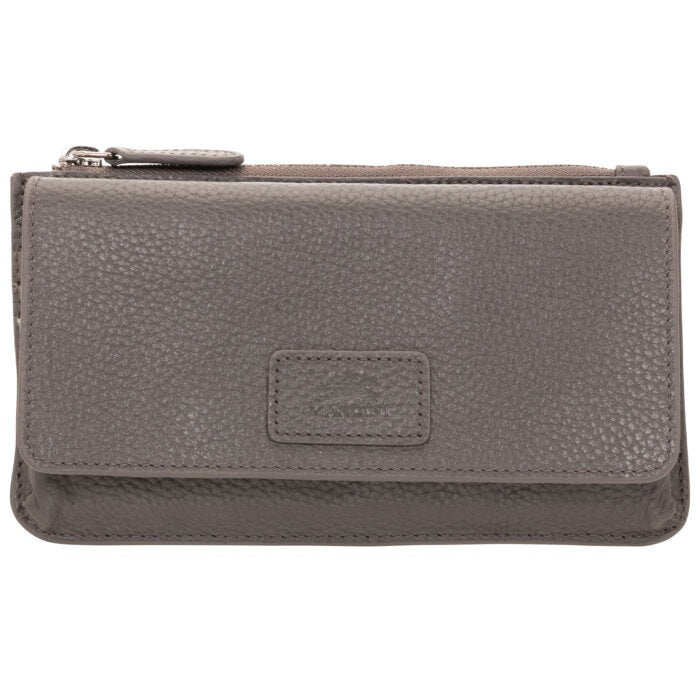 Mancini Pebbled Ladies RFID Crossbody Wallet 3