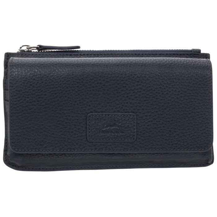 Mancini Pebbled Ladies RFID Crossbody Wallet 4