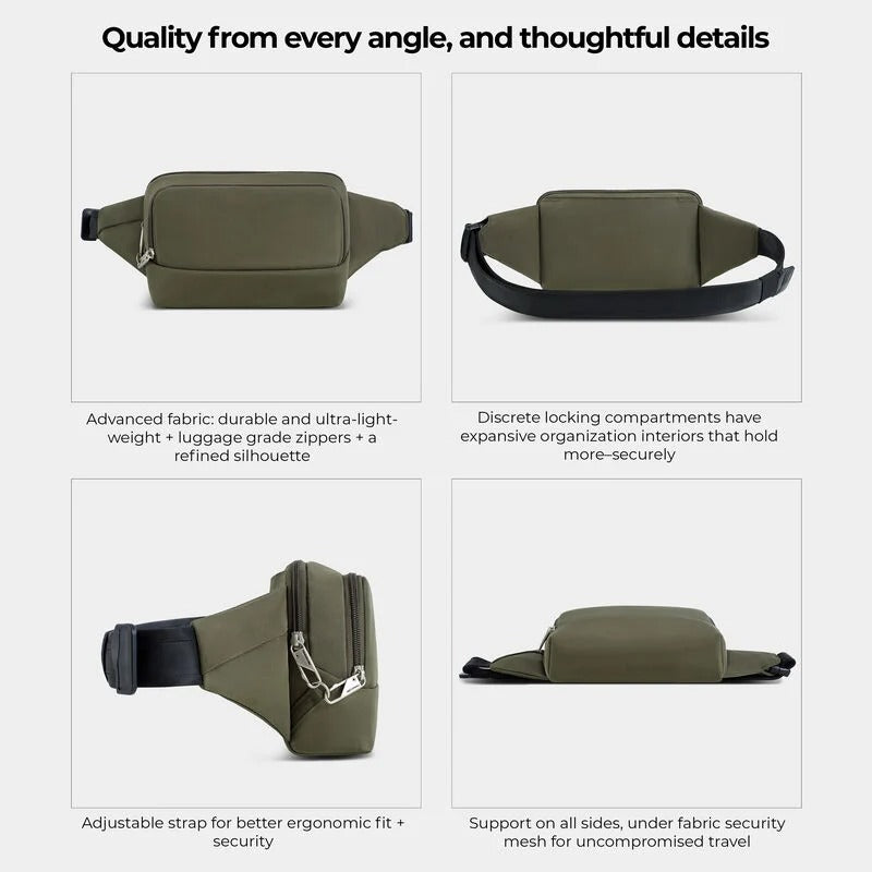 Travelon Anti-Theft Classic Waist Pack 14
