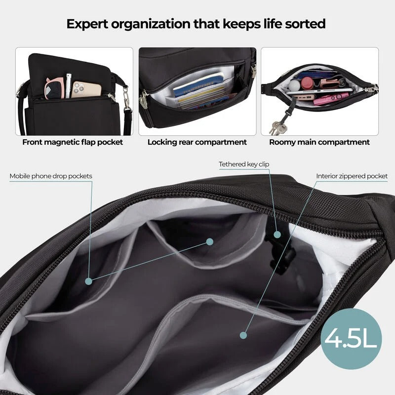 Travelon Anti-Theft Classic Messenger 51