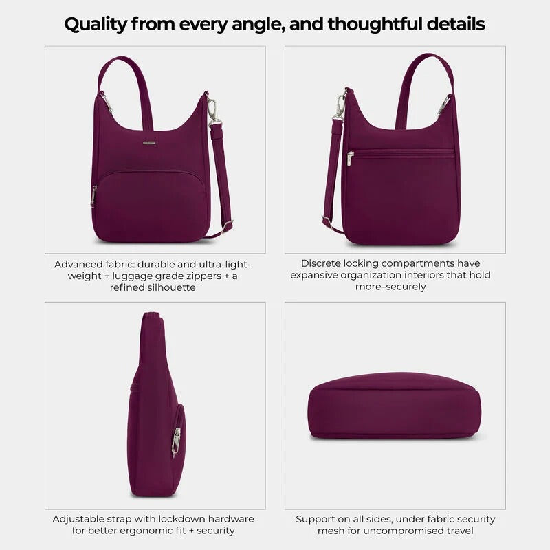 SAC BANDOULIÈRE ANTIVOL TRAVELON CLASSIQUE 45