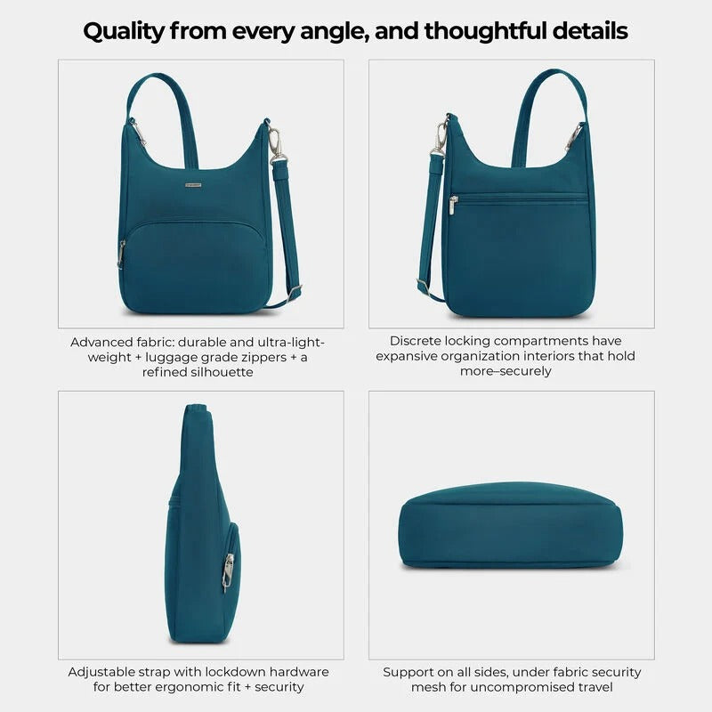 SAC BANDOULIÈRE ANTIVOL TRAVELON CLASSIQUE 25
