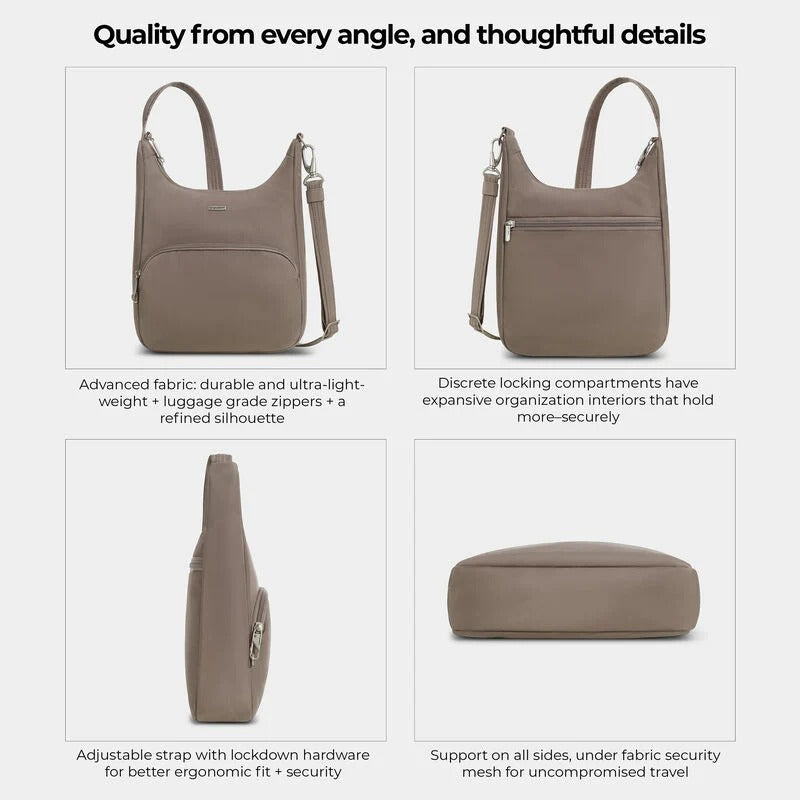 SAC BANDOULIÈRE ANTIVOL TRAVELON CLASSIQUE 12