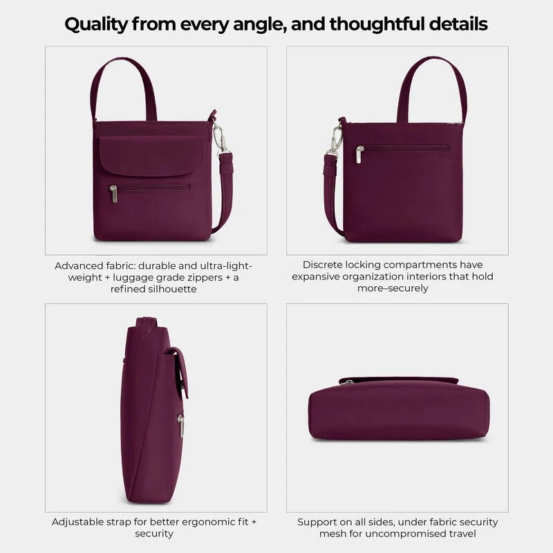 Travelon Anti-Theft Classic Mini Shoulder Bag 15