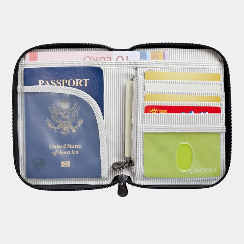 Travelon RFID Blocking Passport Zip Wallet 31