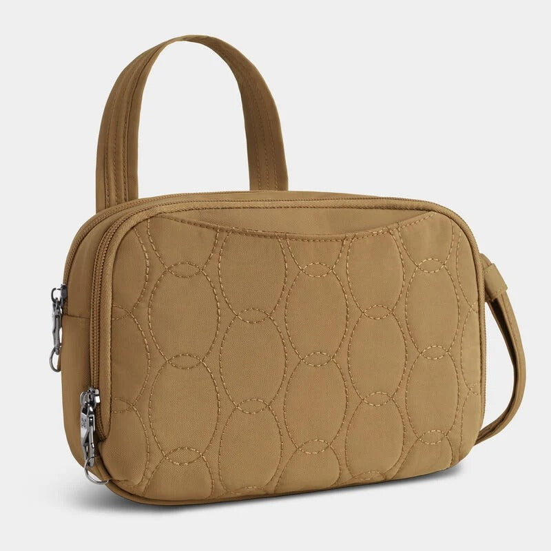 Travelon Runways Anti-Theft Double Compartment Crossbody 66