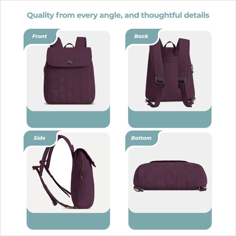 Travelon Runways Anti-Theft Compact Backpack 77