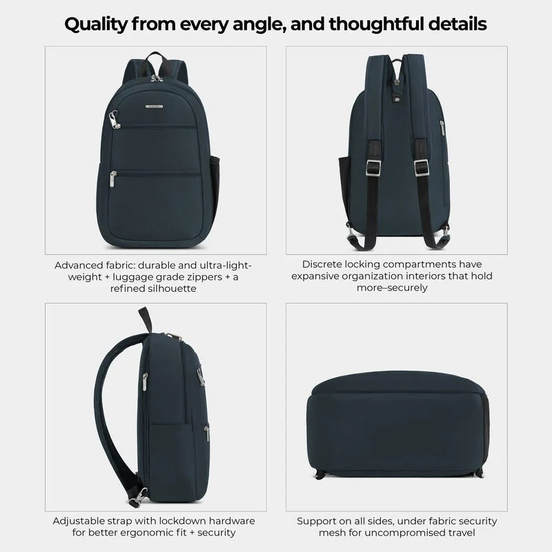 Travelon Anti-Theft Classic Convertible Sling Backpack 46
