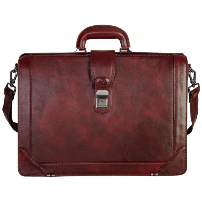 MANCINI Pelle D’Oro Litigator Briefcase 2