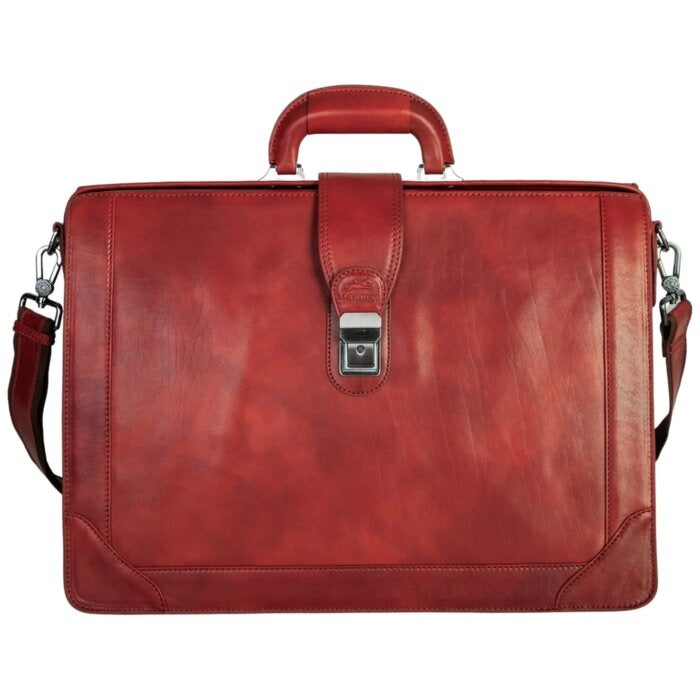 MANCINI Pelle D’Oro Litigator Briefcase 3