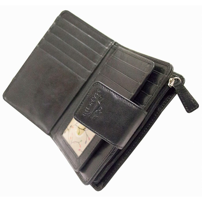 Mancini Casablanca Ladies’ RFID Secure Medium Clutch Wallet 20