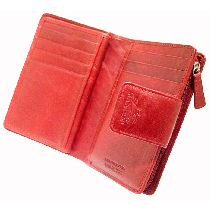 Mancini Casablanca Ladies’ RFID Secure Medium Clutch Wallet 11