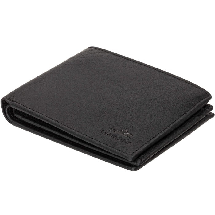 MANCINI Buffalo RFID Secure Center Wing Wallet with Coin Pocket 5