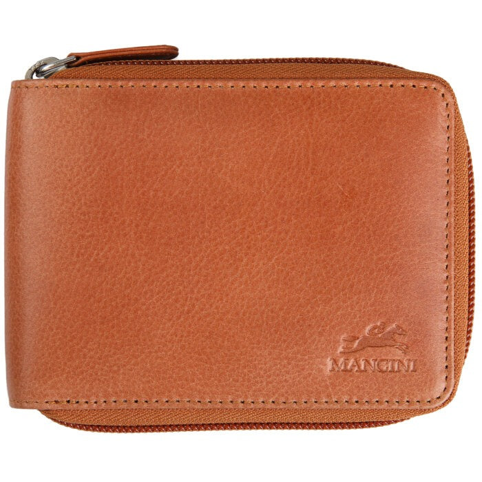 MANCINI Bellagio Zippered RFID Billfold with Removable Passcase 8