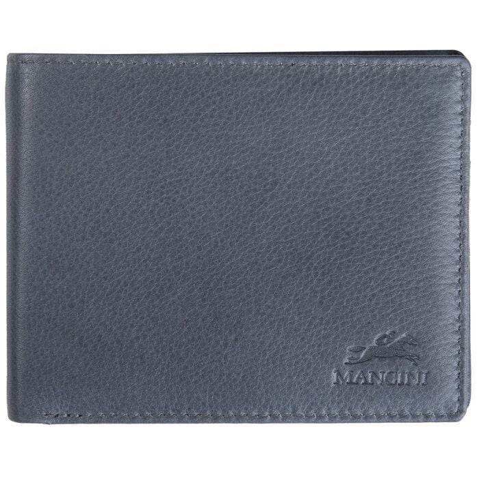 MANCINI Bellagio Center Wing RFID Wallet with Coin Pocket 1