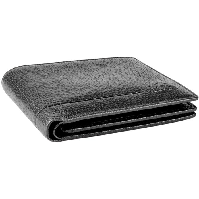 MANCINI Fifth Avenue RFID Secure Center Wing Wallet with Coin Pocket 12