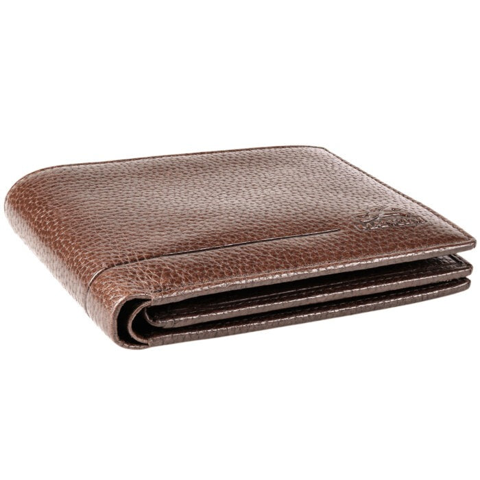 MANCINI Fifth Avenue RFID Secure Center Wing Wallet with Coin Pocket 8