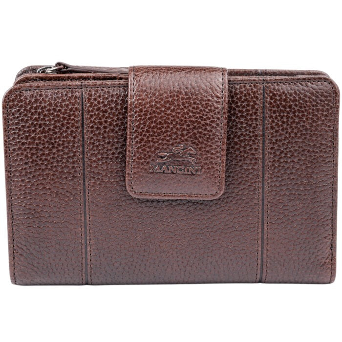 Mancini Fifth Avenue RFID Secure Medium Clutch Wallet 2