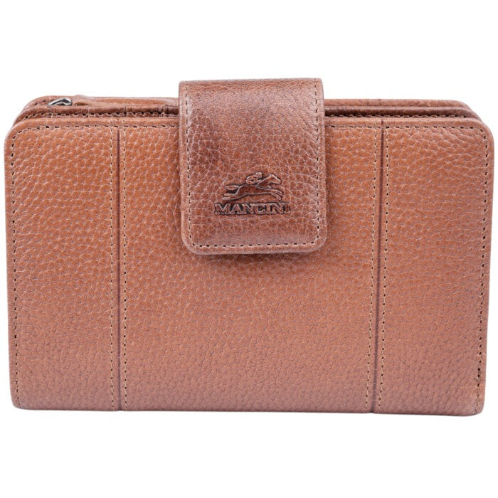 Mancini Fifth Avenue RFID Secure Medium Clutch Wallet 3