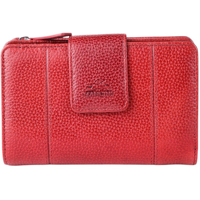 Mancini Fifth Avenue RFID Secure Medium Clutch Wallet 4