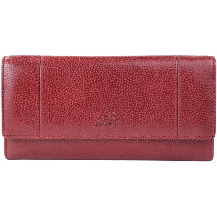 Mancini Fifth Avenue RFID Secure Quad Fold Wallet 1