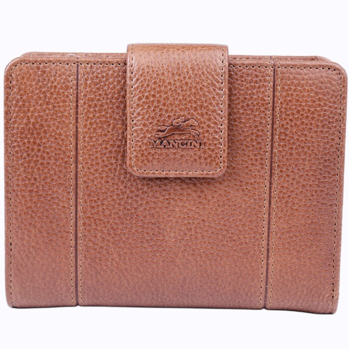 Mancini Fifth Avenue RFID Secure Medium Clutch Wallet 3